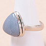 Angelit-Ring Silber Ag 925 R399