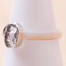 Herkimer Diamantring Silber Ag 925 LOT40