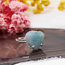 Be Beautiful Aquamarin Herzring 43