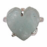 Be Beautiful Aquamarin Herzring 44