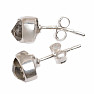Herkimer Diamant Ohrringe Steine Silber Ag 925 E444