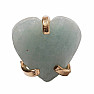 Be Beautiful Aquamarin Herzring 46