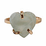 Be Beautiful Aquamarin Herzring 51