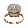 Be Beautiful Aquamarin Herzring 51