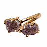 Be Beautiful Amethyst Doppelring 56