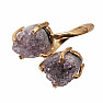 Be Beautiful Amethyst Doppelring 58