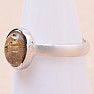 Sagenitkristall mit Rutilring Silber Ag 925 68790
