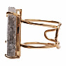 Be Beautiful Amethyst Stalaktitschliff Ring 75