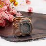 Be Beautiful Amethyst Stalaktitschliff Ring 78