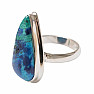 Malachit im Azuritring Silber Ag 925 R783