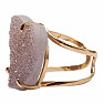 Be Beautiful Achat Herz Aqua Aura Ring 79