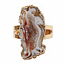 Achat Hexenring Ring der Absicht Nr. 8