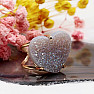 Be Beautiful Achat Herz Aqua Aura Ring 80