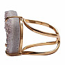 Be Beautiful Achat Herz Aqua Aura Ring 81