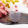 Be Beautiful Achat Herz Aqua Aura Ring 81