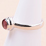 Turmalin rosa polierter Ring Silber Ag 925 82962