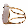 Be Beautiful Achat Herz Aqua Aura Ring 83