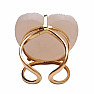 Be Beautiful Achat Herz Aqua Aura Ring 83