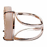 Be Beautiful Achat Herz Aqua Aura Ring 84