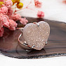 Be Beautiful Achat Herz Aqua Aura Ring 84