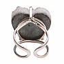 Be Beautiful Achat Herz Aqua Aura Ring 86