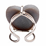 Be Beautiful Achat Herz Aqua Aura Ring 88