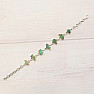 Äthiopischer Opal Roharmband Silber Ag 925 B93
