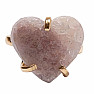 Be Beautiful Amethyst Rosa Herz Ring 94