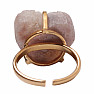 Be Beautiful Amethyst Rosa Herz Ring 94
