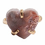Be Beautiful Amethyst Rosa Herz Ring 95