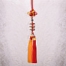 Feng Shui Schutzvorhang Knoten mit Kürbissen