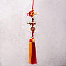 Feng Shui Schutzvorhang Knoten mit Kürbis und Münzen Variante B