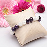 Kristall gebrochenes Armband extra mit Amethyst