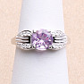 Silberring mit brasilianischem Amethyst und Zirkonen Ag 925 026068 BRAME