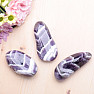 Amethyst getrommelter Chevron