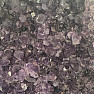 Amethyst-Druse am Stand 22