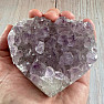 Amethyst Herz Druse Brasilien 2