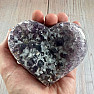 Amethyst Herz Druse Brasilien 3