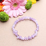 Amethyst-Lavendel-Armband gehackt