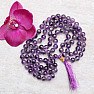 Japa Mala Amethyst Perlenkette