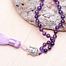 Amethystkette mit Quaste