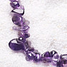 Amethyst-Armband lila gehackt