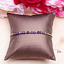 Armband im Amethystschliff