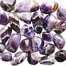 Amethyst getrommelter Chevron