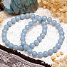 Angelit-Perlenarmband, hochwertige 8 mm