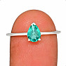 Apatit blau Neon Ring Silber Ag 925 RBC308
