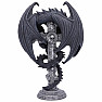 Kerzenhalter Drache, Wächter des Kreuzes