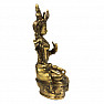 Feng Shui Statuette der Göttin White Tara aus Messing