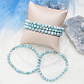 Larimar Perlenarmband 6 mm