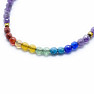 Amethyst-Chakra-Armband stehend